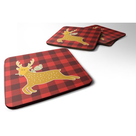 CAROLINES TREASURES Deer Foam Coasters - Set of 4 BB6773FC